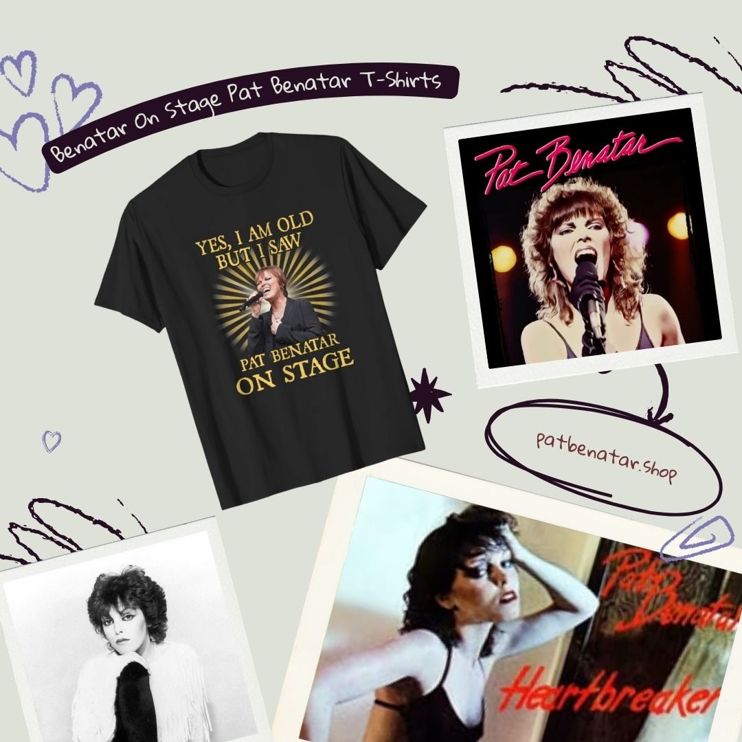 Benatar On Stage PTTT1007  Pat Benatar T-Shirts